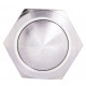 Металева кнопка Аско-Укрем TYJ 22-231 1NO+1NC (A0140010128)