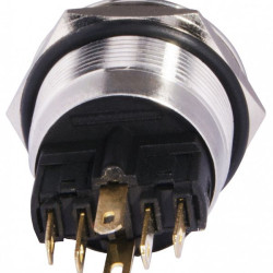 Кнопка Аско-Укрем TYJ 22-271 1NO+1NC 220В з підсвічуванням червона (A0140010133)