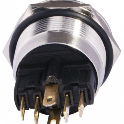 Кнопка Аско-Укрем TYJ 22-271 1NO+1NC 24В з підсвічуванням жовта (A0140010140)