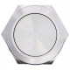 Металева кнопка Аско-Укрем TYJ 22-311 1NO+1NC (A0140010125)