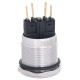Металева кнопка Аско-Укрем TYJ 22-311 1NO+1NC (A0140010125)