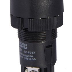 Кнопка Аско-Укрем XB2-EA125 NO+NC «Старт» чорна (A0140010035)