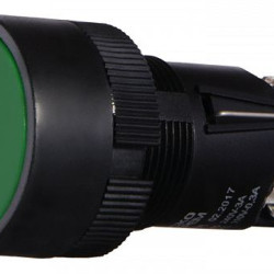 Кнопка Аско-Укрем XB2-EH135 NO+NC з фіксацією «Старт» зелена (A0140010041)