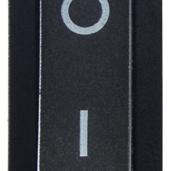 Перемикач Аско-Укрем KCD3-111 B/B (0-I) із самоповерненням чорний (A0140040026)