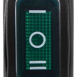 Перемикач Аско-Укрем KCD3-103W GR/B (I-0-II) IP54 зелений (A0140040043)