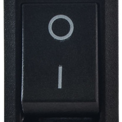 Перемикач Аско-Укрем KCD1-4-201 B/B (0-I) чорний (A0140040140)