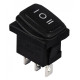 Перекидний перемикач Аско-Укрем KCD1-2-103W B/B (I-0-II) IP65 чорний (A0140040058)