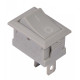Перемикач Аско-Укрем KCD1-101 Grey/Grey сірий (A0140040051)