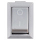 Перемикач Аско-Укрем KCD1-101 Grey/Grey сірий (A0140040051)
