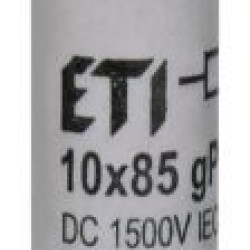 Запобіжник ETI CH 10x85 gPV 20A 1500В 50кА (2626234)