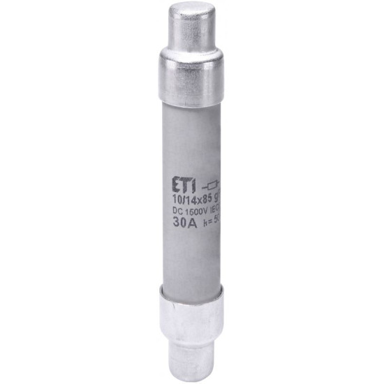 Запобіжник ETI CH 10/14x85 gPV 30A 1500В 50кА (2626236)