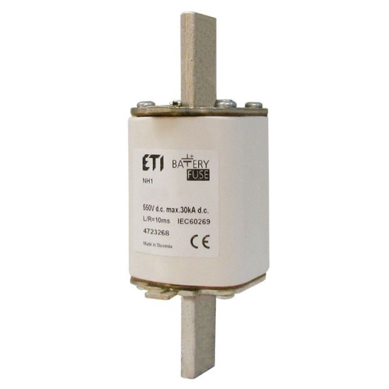 Запобіжник ETI NH-1 Battery 80A 550В DC (4723262)