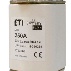 Запобіжник ETI NH-3 Battery 500A 550В DC (4725265)