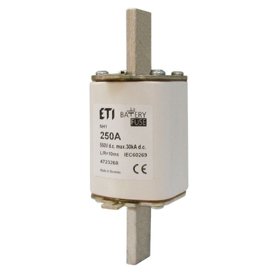 Запобіжник ETI NH-3 Battery 500A 550В DC (4725265)