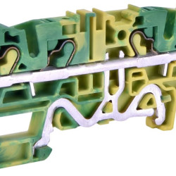 Пружинна клема ETI ESH-EFCE.4/2+2 заземлювальна жовто-зелена (3903278)