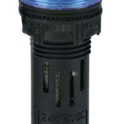 Сигнальна лампа LED ETI ECLI-16-024C-B 24В AC/DC Ø16мм синя матова (4771603)