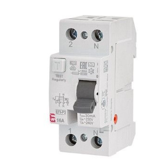 ПЗВ ETI EFI6-P2 25/0,03 AC 6кА (2061251)