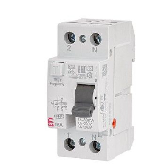 ПЗВ ETI EFI6-P2 63/0,03 AC 6кА (2061253)