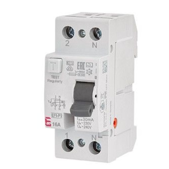 ПЗВ ETI EFI-P2 40/0,03 NL A 10кА (2061412)