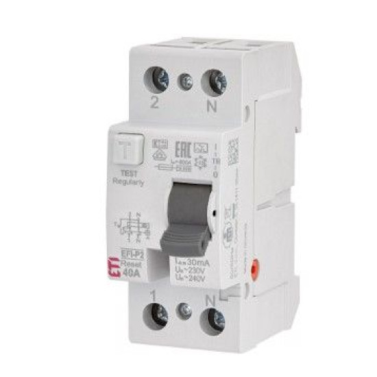 ПЗВ ETI EFI-P2R 40/0,03 A 10кА RESET (2061462)