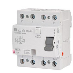 ПЗВ ETI EFI-P4 3P+N 63/0,03 NL A 10кА (2061813)