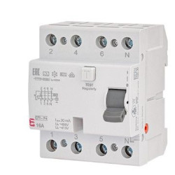 ПЗВ ETI EFI-P4 3P+N 40/0,1 NL A 10кА (2061822)