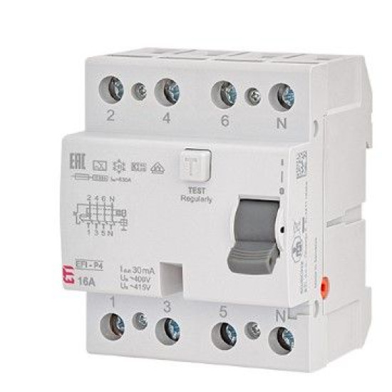 ПЗВ ETI EFI-P4 3P+N 40/0,3 NL A 10кА (2061832)