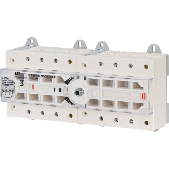 Перемикач навантаження ETI CLBSV CO 1-1+2-2 100 3P 100A без рукоятки (4661894)