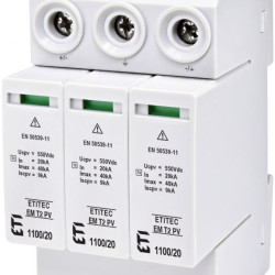 Обмежувач перенапруги ETITEC EM T2 PV 1100/20 Y (2440623)