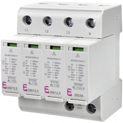 Обмежувач перенапруги ETITEC ML T123 300/12,5 3+1 4p TT (2440671)