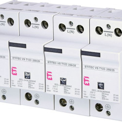 Обмежувач перенапруги ETITEC VS T123 255/25 4+0 RC (2442935)