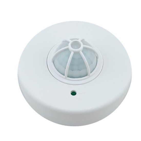 Інфрачервоний датчик руху TNSy ДР 013Б 1200Вт 180-360° 12м IP20 білий (TNSy5502879)
