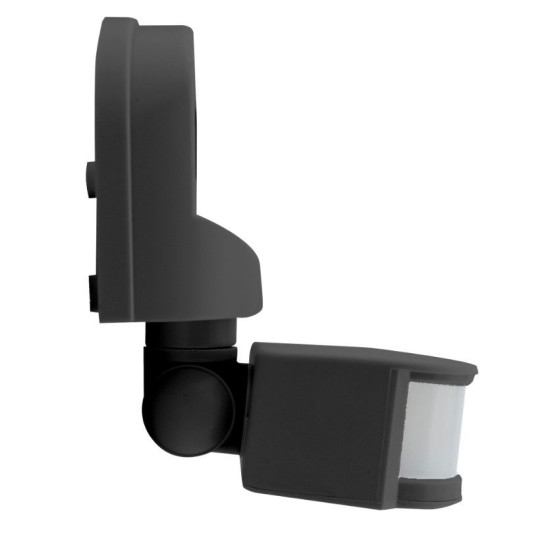 Інфрачервоний датчик руху TNSy ДР 02 1200Вт 180° 12м IP44 чорний (TNSy5502874)