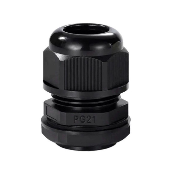 Сальник TNSy PG21 Ø13-18мм IP68 чорний (TNSy5502545)