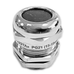 Латунний сальник TNSy PG21 Ø13-18мм IP65 (TNSy5501105)