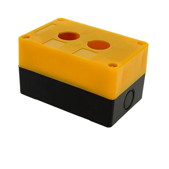 Корпус для кнопок TNSy КП102 2 місця жовта (TNSy5500298)