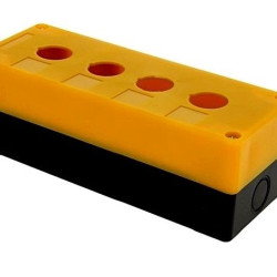 Корпус для кнопок TNSy КП104 4 місця жовта (TNSy5500300)