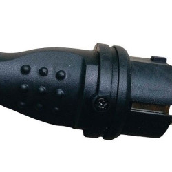 Вилка TNSy RUBBER пряма з заземленням IP44 (TNSy5000072)