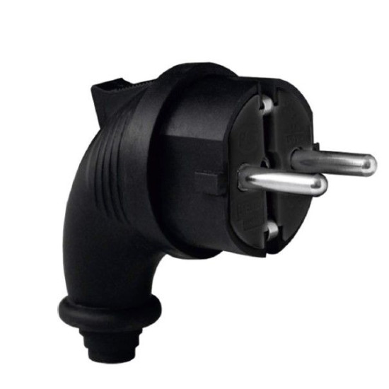 Вилка TNSy RUBBER з боковим вводом та заземленням IP44 (TNSy5000073)