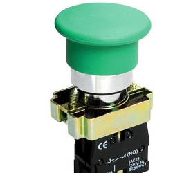 Кнопка-грибок TNSy XB2-BC31 1НО зелена (TNSy5500278)