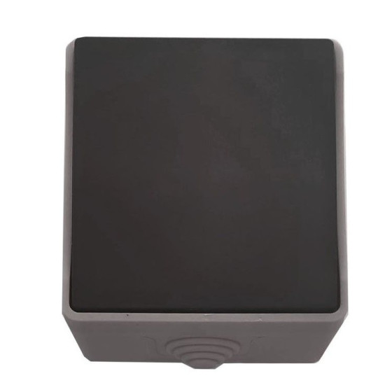 Накладний вимикач 1-клавішний TNSy SURFACE IP54 сірий (TNSy5000167)