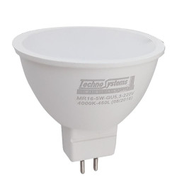 Світлодіодна лампа TNSy LED MR16-5W-GU5.3-220V-4000K-450L ICCD (TNSy5000047)