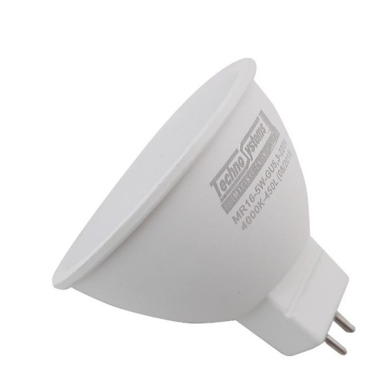 Світлодіодна лампа TNSy LED MR16-5W-GU5.3-220V-4000K-450L ICCD (TNSy5000047)