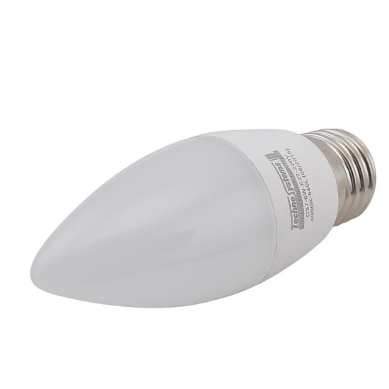 Світлодіодна лампа TNSy LED Bulb-C37-6W-E27-220V-4000K-540L ICCD (свічка) (TNSy5000038)