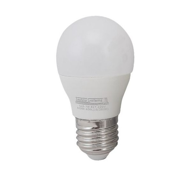 Світлодіодна лампа TNSy LED Bulb-G45-7W-E27-220V-6500K-630L ICCD (TNSy5000251)