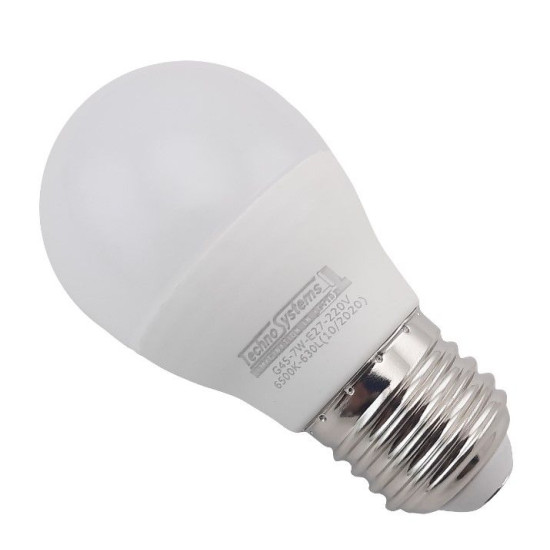 Світлодіодна лампа TNSy LED Bulb-G45-7W-E27-220V-6500K-630L ICCD (TNSy5000251)