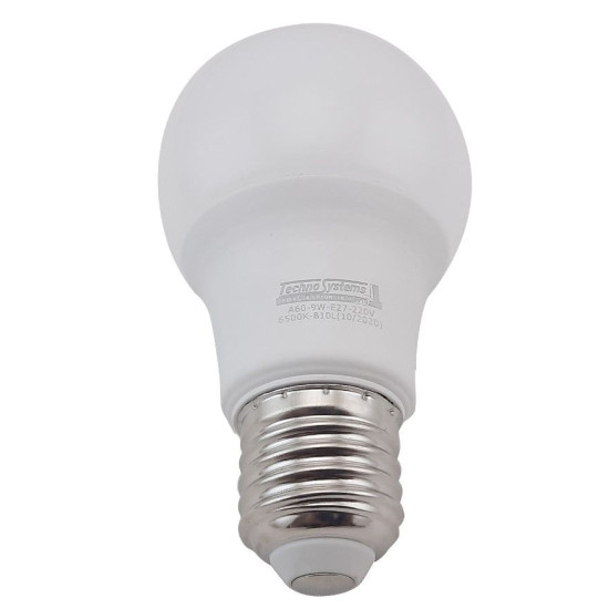 Світлодіодна лампа TNSy LED Bulb-A60-9W-E27-220V-6500K-810L ICCD (TNSy5000254)