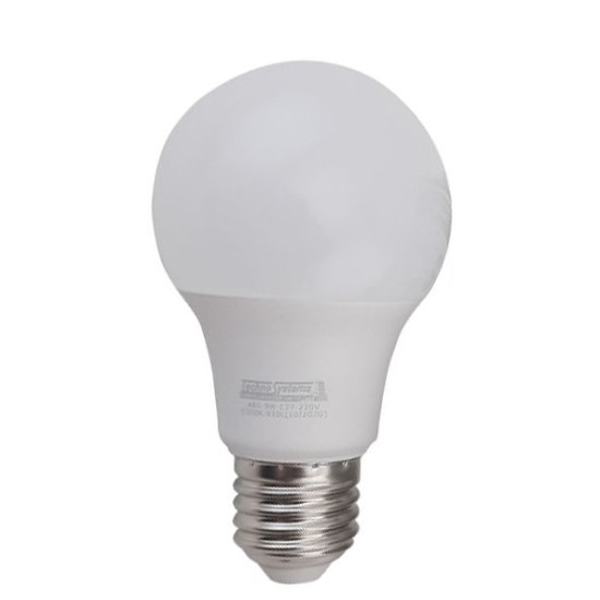 Світлодіодна лампа TNSy LED Bulb-A60-9W-E27-220V-4000K-810L ICCD (TNSy5000040)