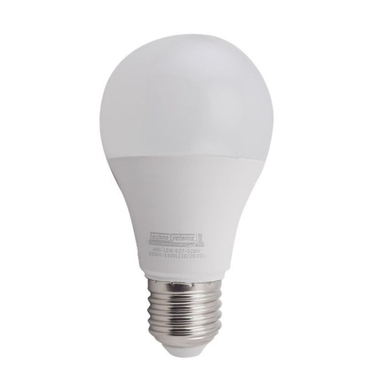 Світлодіодна лампа TNSy LED Bulb-A60-12W-E27-220V-6500K-1100L ICCD (TNSy5000255)