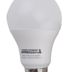 Світлодіодна лампа TNSy LED Bulb-A60-12W-E27-220V-4000K-1100L ICCD (TNSy5000041)